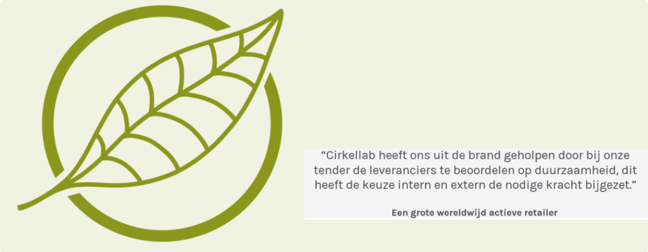 De validatie van leveranciers op hun duurzaamheidsclaim voor een grote wereldwijd actieve retailer