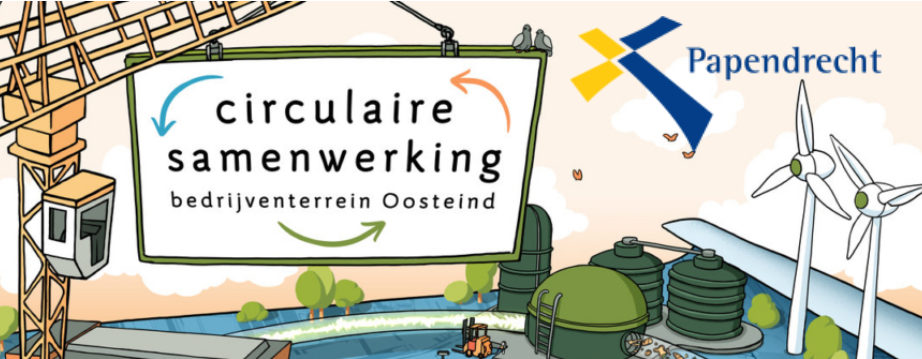 Gemeente Papendrecht gaat circulaire samenwerking in het bedrijfsleven, op Bedrijventerrein Oosteind, stimuleren